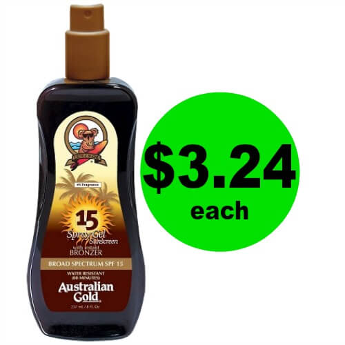 Save Over 50% Off Australian Gold Sun Care at Publix! (Ends 4/24 or 4/25)