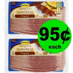 Butterball Turkey Bacon, 95¢ at Publix! (Ends 4/10 or 4/11)