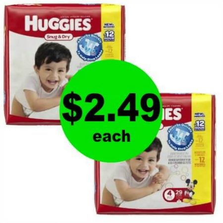 Huggies Jumbo Diapers, $2.49 at Publix! 4/26 - 5/2 (or 4/25 - 5/1)