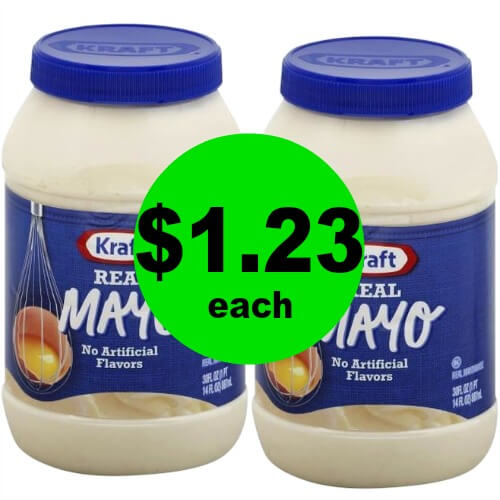 Kraft Mayo or Miracle Whip, $1.23 at Publix! (Ends 4/10 or 4/11)