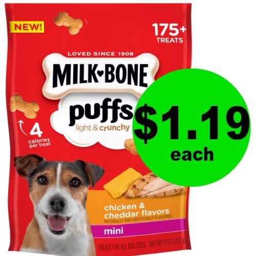 Milk Bone Dog Treats, $1.19 Each (Save $3) at Publix! (4/21-5/4)