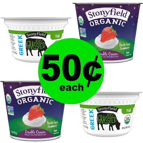 Print NOW! Stonyfield Organic Yogurt, Only 50¢ at Publix! (Ends 4/10 or 4/11)
