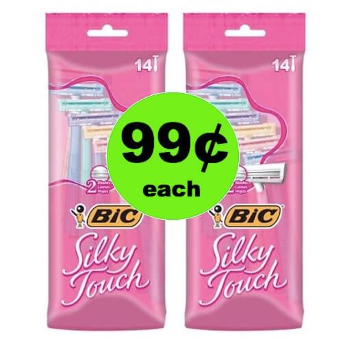 Get a CHEAP SHAVE with 99¢ BIC Disposable Razors at Target!