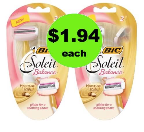 (NLA) PRINT NOW for $1.94 Bic Soleil Razors at Walgreens! (Ends 5/5)