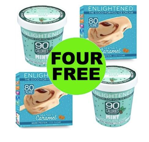 Fox Deal of the Week: FOUR (4!) FREE Enlightened Ice Cream Pints or Bars!