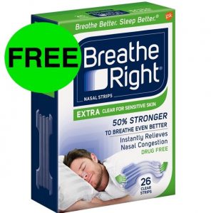 Did You See These Four (4!) Freebies: Breathe Right Strip, Bible Study 