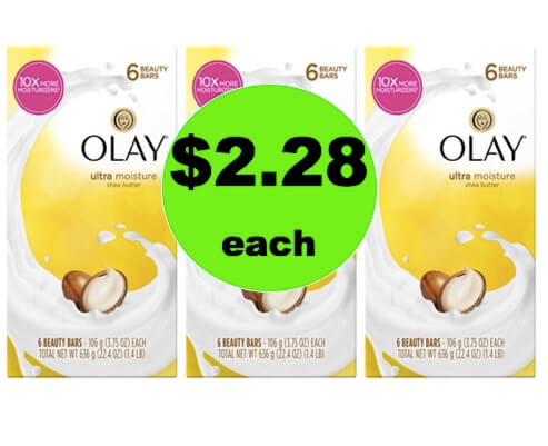 Love Your Skin with $2.28 Olay Bar Soap 6 Packs at Walgreens! (Ends 4/7)