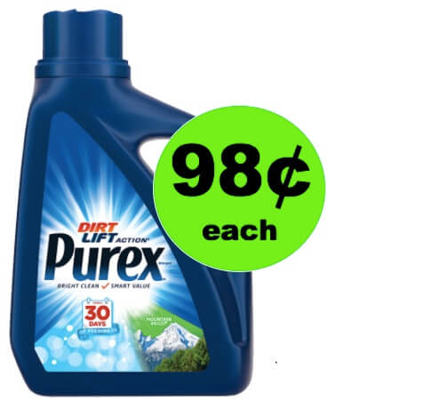 Pick Up 98¢ Purex Detergent at Walgreens! (Ends 4/14)