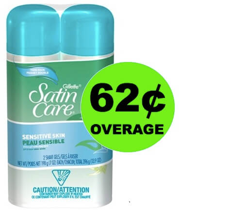 SCORE 62¢ Overage on Satin Care Twin Packs at Target! (Ends 4/14)