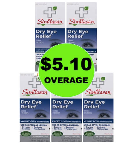 HUGE SAVINGS! Get Up to $5.10 Overage on Similasan Eye Drops at Walmart! (Ends 4/28)