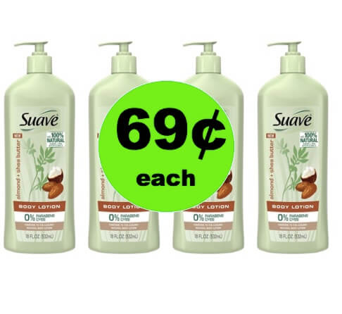 Soothe Your Dry Skin with 69¢ Suave Lotion at Target! (Ends 4/25)