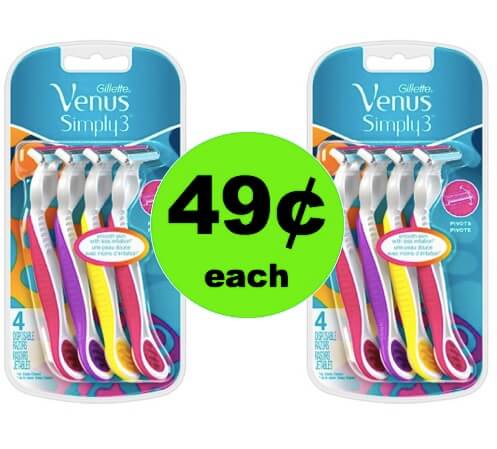 STOCK UP to Shave with 49¢ Venus Disposable Razors at Target! (Ends 4/14)