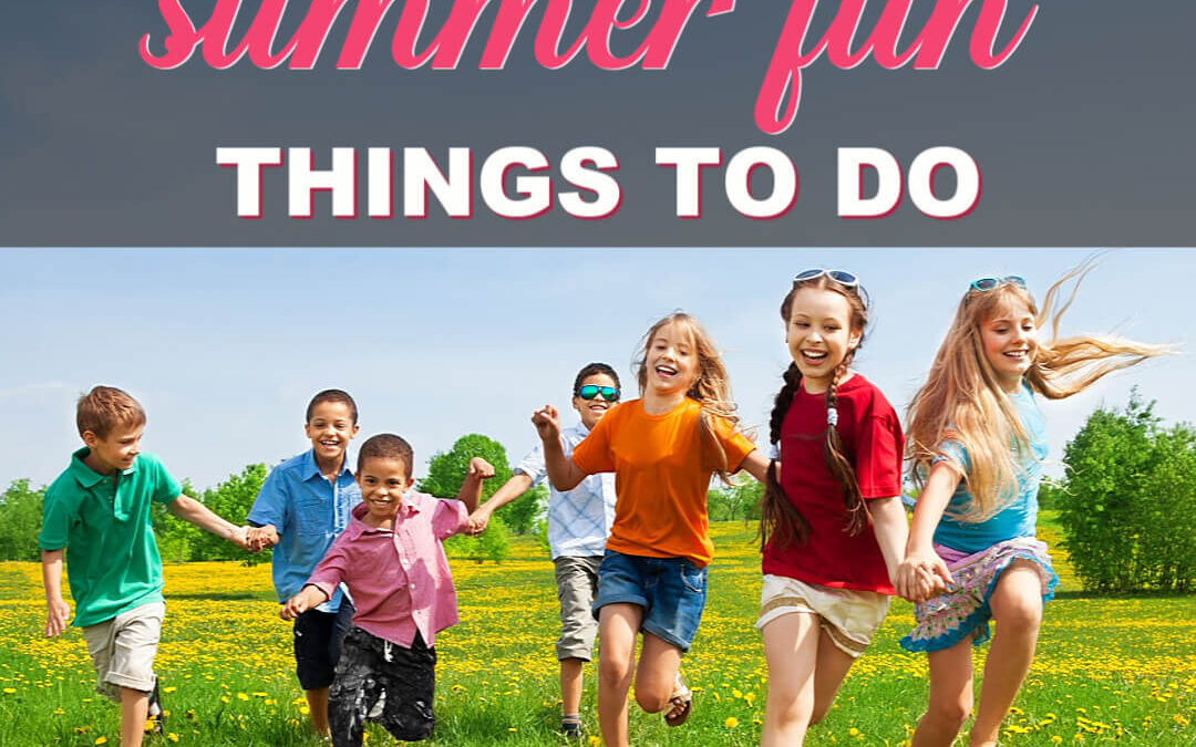 50 FREE Summer Fun Things To Do With Kids (Free Printable)
