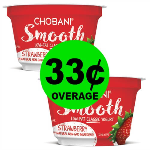 ?33¢ Overage Chobani Smooth Yogurt at Publix! (5/30-6/5 or 5/31-6/6)
