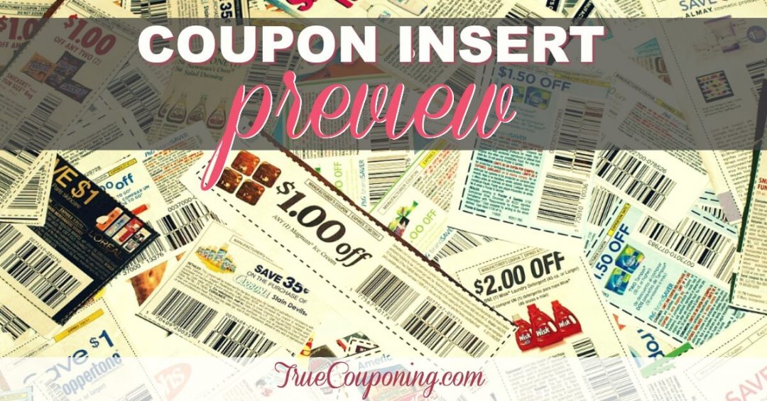 2/24/19 Coupon Insert Preview: (1) SmartSource, (1) RetailMeNot, (1) P&G