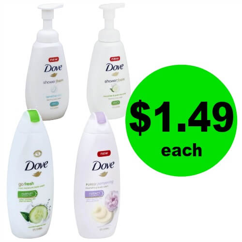 Dove Body Wash, $1.49 at Publix! (5/9-5/15 or 5/10-5/16)