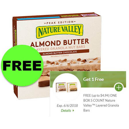 (NLA) Another Digital FREEbie Nature Valley Bars at Publix! (Ends 6/6)