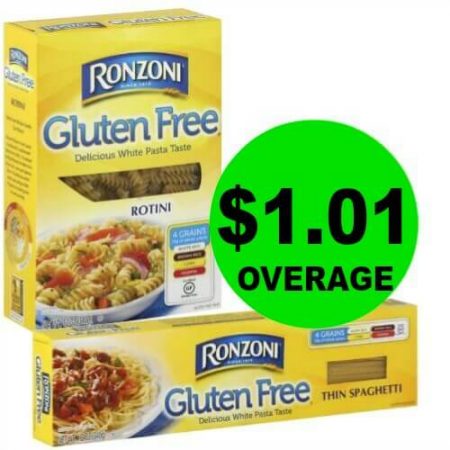 Get Ready for $1.01 Overage? on Ronzoni Gluten Free Pasta at Publix! (5/23-5/29 or 5/24-5/30)