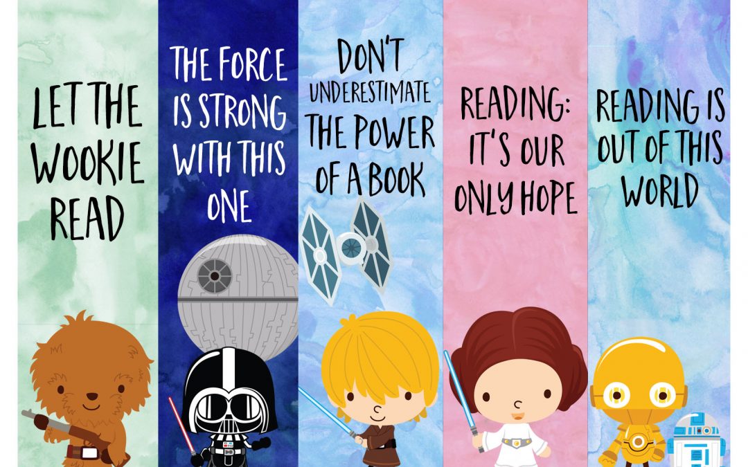 FREE Star Wars Printable Bookmarks!
