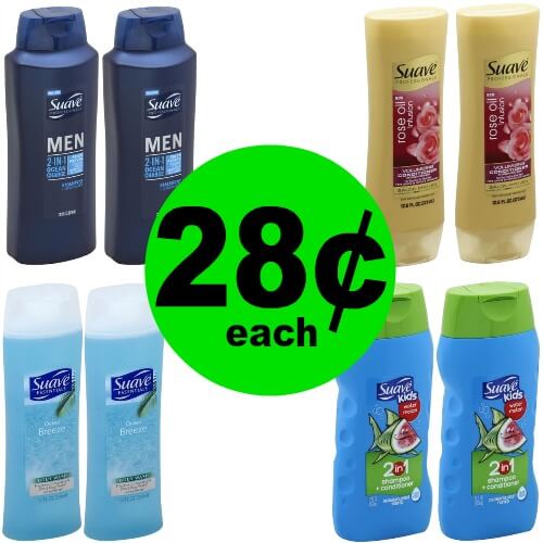 $2.24 Total for (8) Suave Products at Publix! (5/13-5/18)