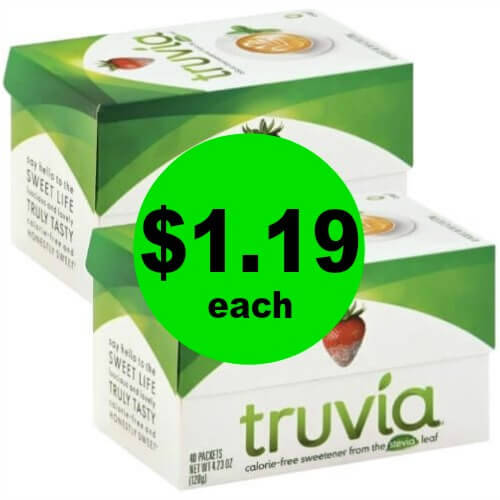 Truvia Packets, $1.19 at Publix! (Ends 5/6)
