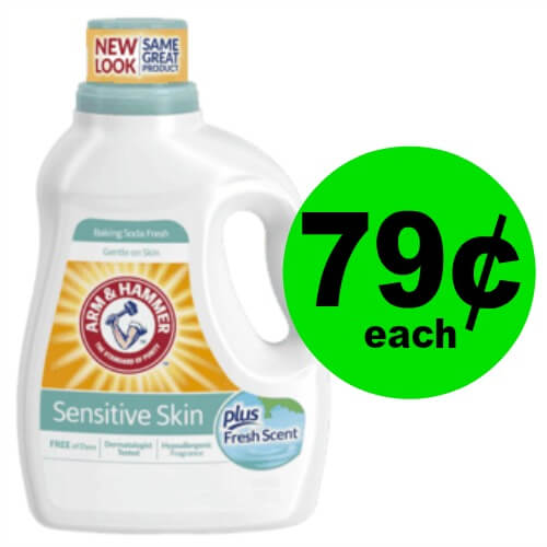 Arm & Hammer Sensitive Detergent, $.79 at CVS! (5/6-5/12)