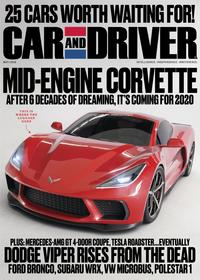 FREE One-Year Subscription to Car and Driver Magazine!