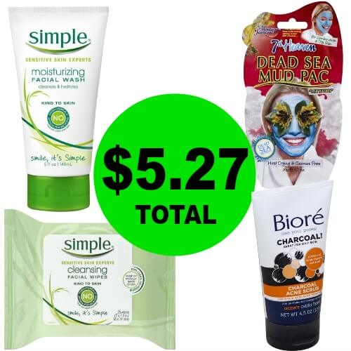 $5.27 for (4) Skin Care Products at Publix! (5/13-5/18)