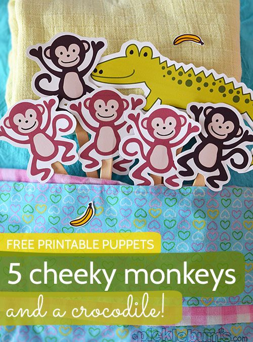 FREE Printable Puppets!