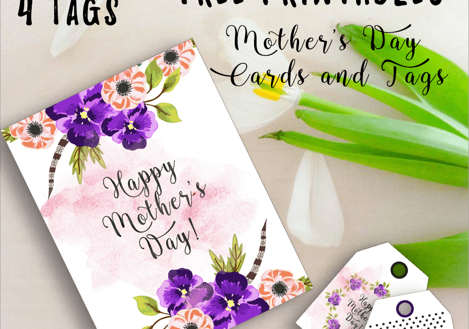 FREE Mother’s Day Card and Gift Tags!