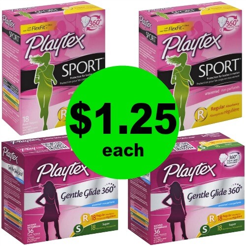 Playtex Feminine Care, $1.25 at Publix! (Ends 5/18)