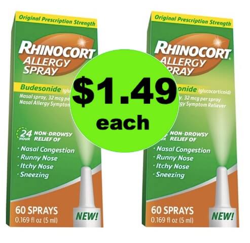 SCORE $1.49 Rhinocort Spray at Target (Reg. $14)! (Ends 5/12)