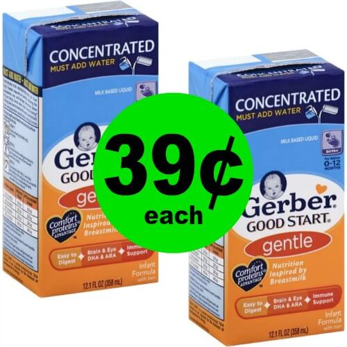 Publix Deal: 🍼 Print For 39¢ Gerber Formula Concentrate!