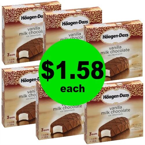 Treat Yourself With Haagen Dazs Ice Cream Bars For $1.58 At Publix! (Starts 6/13 or 6/14)