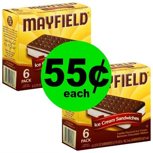 Mayfield Ice Cream Bars are 55¢ or Quarts are $2 at Publix! (Ends 6/12 Or 6/13)