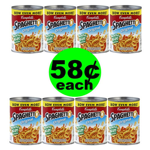 ? 58¢ Campbell’s SpaghettiO’s Canned Pasta At Publix! (Ends 8/3)