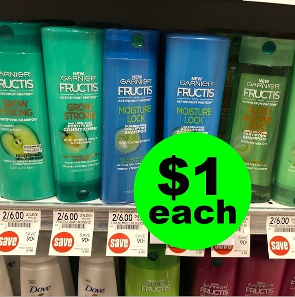 Publix Deal: 👩‍🚀 $1 Garnier Fructis Hair Care! (Ends 4/19)