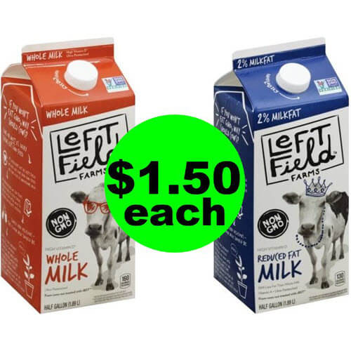 ? $1.50 Left Field Farms Non-GMO Milk At Publix! (7/11 or 7/12-7/14)