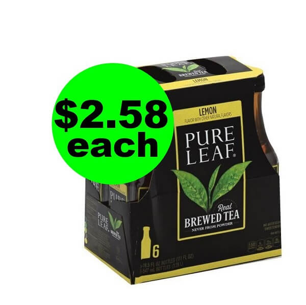 Publix Deal: 🥤 $2.58 Pure Leaf Tea 6 Packs (Reg. $6.49)! (4/3 Or 4/4-4/6)
