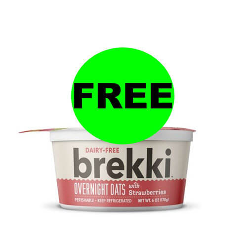 Publix Deal: ? FREE Brekki Overnight Oats (After Ibotta)!