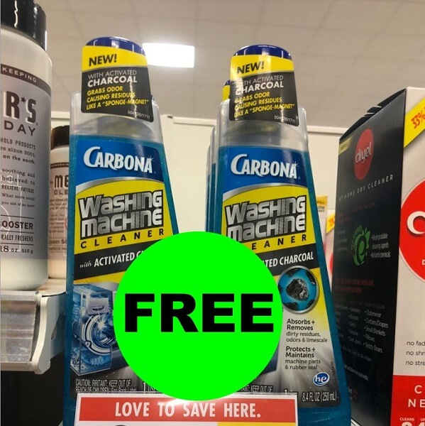 Publix Deal: FREE Carbona Washing Machine Cleaner (After Ibotta)!