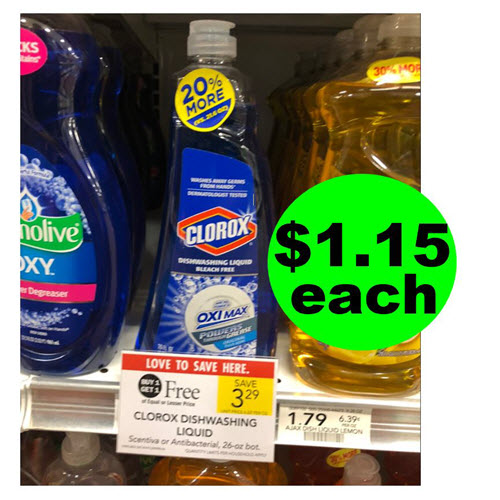 Publix Deal: ✨ $1.15 Clorox Dish Soap! (3/20-3/26 Or 3/21-3/27)