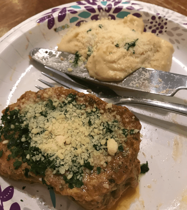 Save Time & Money With This Low Carb “Breaded” Pork Chops Recipe (Or Chicken)