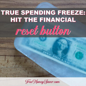 Reset Your Finances During This Month And Potentially Save $1,000 During The True Spending Freeze Challenge!