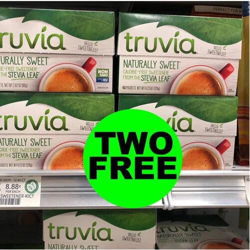 Sneak Peek Publix Deal: (2) FREE + $1.21 Money Maker On Truvia Stevia Sweetener (After Ibotta)! (1/8-1/14 Or 1/9-1/15)