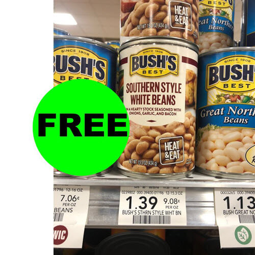 Publix Deal: (2) FREE Bush’s Savory Beans (After Rebate)! (Ends 10/29 or 10/30)