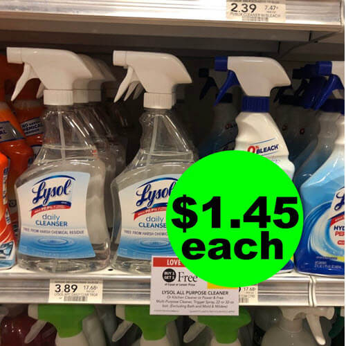 Publix Deal: ✨ $1.45 Lysol Spray Cleaners! (5/8-5/14 Or 5/9-5/15)