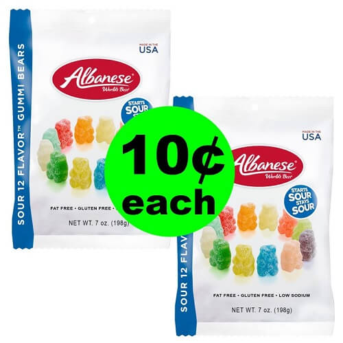Publix Deal: ? 10¢ Albanese Sour Gummi Bears (After Ibotta)! (10/24-10/30 or 10/25-10/31)