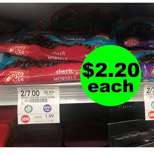 Publix Deal: ? $2.20 Enjoy Life All Natural Chocolate Morsels (Save 60% Off, After Ibotta)!