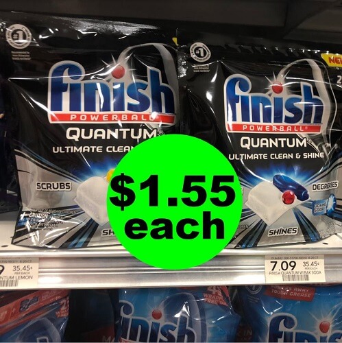 Publix Deal: 🍽️ $1.55 Finish Detergent (Save 78% Off)! (1/23-1/29 or 1/24-1/30)